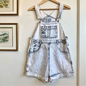 VTG Squeeze 80s 90s Short Overalls Shortalls